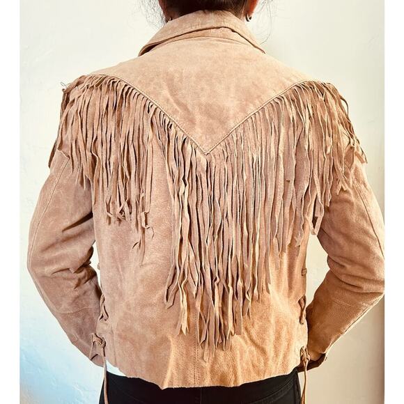 Forever 21 Fringe Leather Jacket - Picture 6 of 6